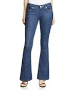 True Religion Karlie Flare Jeans In Body Rinse
