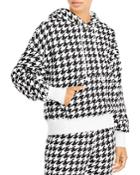 Aqua X Scout The City Houndstooth Print Hoodie - 100% Exclusive