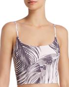 Spiritual Gangster Practice Palm Print Cropped Camisole