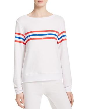 Wildfox Stripe Sweatshirt