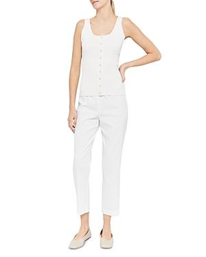 Theory Button Up Tank