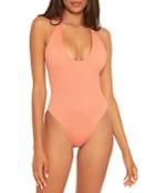 Isabella Rose Maza Halter One Piece Swimsuit