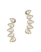 Bloomingdale's Diamond Ear Climbers In 14k Yellow Gold, 0.45 Ct. T.w. - 100% Exclusive