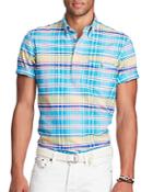 Polo Ralph Lauren Plaid Cotton Oxford Classic Fit Popover Shirt