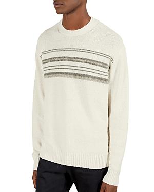 Ted Baker Brush Stripe Crewneck Sweater