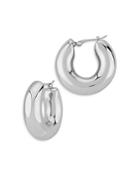 Bloomingdale's Small Doughnut Hoop Earrings In Sterling Silver - 100% Exclusive