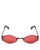 Kendall And Kylie Kye Rimless Oval Sunglasses, 51mm