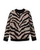 Karen Kane Animal Jacquard Sweater