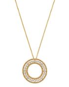 Bloomingdale's Diamond Beaded Circle Pendant Necklace In 14k Yellow Gold, 0.25 Ct. T.w. - 100% Exclusive