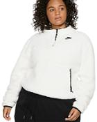 Nike Plus Plush Fleece Quarter-zip Sweatshirt