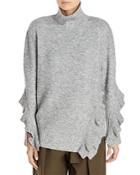 3.1 Phillip Lim Ruffled Turtleneck Sweater