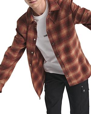 The Kooples Western Plaid Shirt