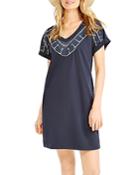 Nic+zoe Pier Embroidered Dress