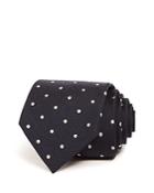 The Men's Store At Bloomingdale's Small Dots Neat Wool-silk Classic Tie