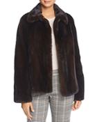 Maximilian Furs X Zac Posen Short Mink Fur Coat - 100% Exclusive
