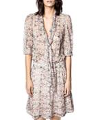 Zadig & Voltaire Rewel Printed Mini Dress