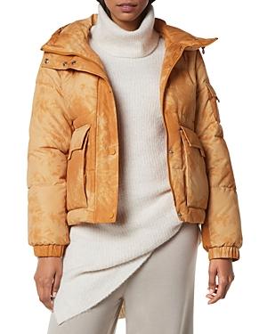 Andrew Marc New York Cheyenne Stone Wash Hooded Puffer Coat