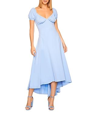 Susana Monaco Off-the-shoulder High Low Hem Dress