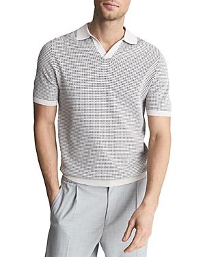 Reiss Open Collar Polo Shirt