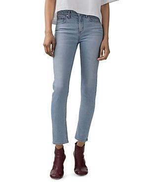 Agolde Toni High-rise Slim Jeans In Daylight