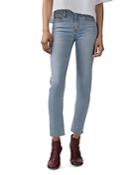 Agolde Toni High-rise Slim Jeans In Daylight