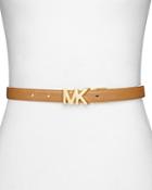 Michael Michael Kors Saffiano Leather Reversible Belt