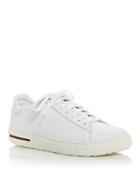Birkenstock Women's Bend White Lace Up Sneakers