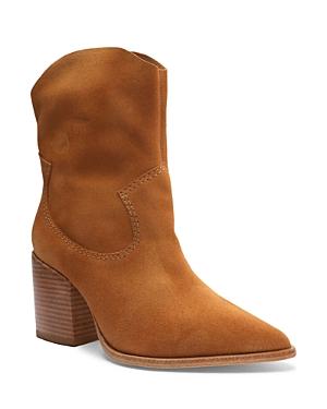 Schutz Women's Tessie Pointed Toe Western Booties