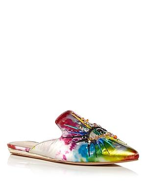 Kurt Geiger London Women's Olive Eye Embellished Mules