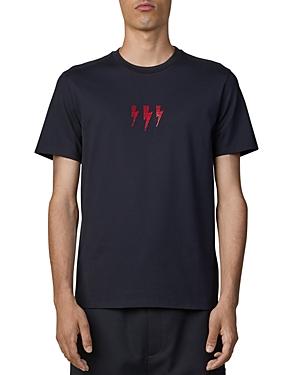 Neil Barrett Slim Fit Thunderbolt Tee