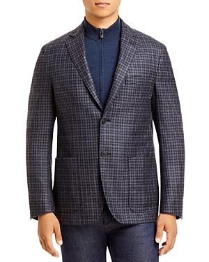 Corneliani Check Removable Bib Sport Coat