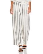 Theory Livdale Wide Stripe Linen Pants