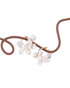Cult Gaia Devora Freshwater Pearl Hoop Earrings