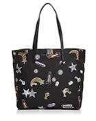Marc Jacobs Tossed Charms Printed Nylon Tote