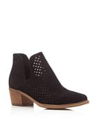 Steven By Steve Madden Danese Perforated Booties - Compare At $129