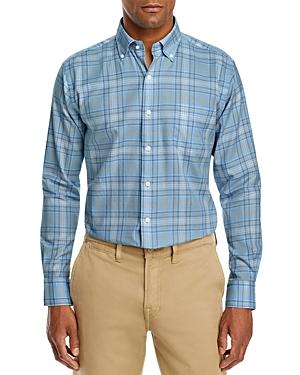 Peter Millar Yates Summer Soft Cotton Plaid Classic Fit Button Down Shirt