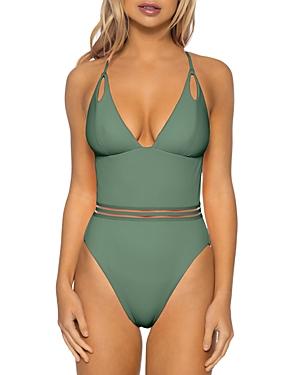 Isabella Rose Queensland Ribbed One Piece Swimsuit