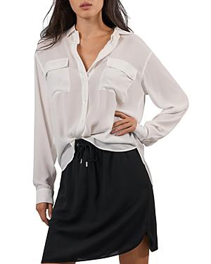 Atm Anthony Thomas Melillo Crepe Georgette Shirt