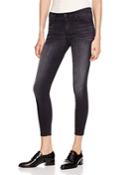 Black Orchid Jude Cropped Jeans In Dark Side