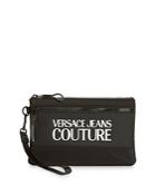 Versace Jeans Couture Macro Logo Wristlet