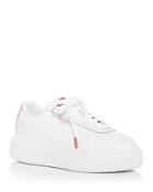 Puma Women's Oslo Maja Clean Meta Platform Low Top Sneakers