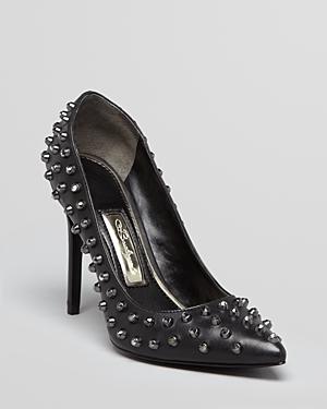 Boutique 9 Pointed Toe Pumps - Milana Studded