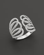 Diamond Statement Ring In 14k White Gold, 1.10 Ct. T.w. - 100% Exclusive