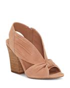 Vince Camuto Women's Kerra Knotted Suede High-heel Slingback Sandals