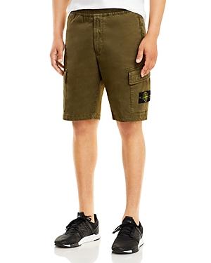 Stone Island Canvas Bermuda Shorts