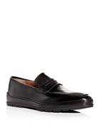 Bally Men's Relon Leather Apron-toe Penny Loafers