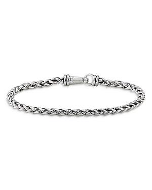 David Yurman Sterling Silver Wheat Chain Bracelet