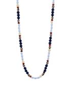 Aqua Multicolor Beaded Necklace, 36 - 100% Exclusive