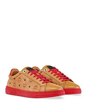 Mcm Women's Derby Logo Sneakers