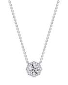 De Beers Forevermark Center Of My Universe Floral Halo Diamond Pendant Necklace In 18k White Gold, 0.60 Ct. T.w.